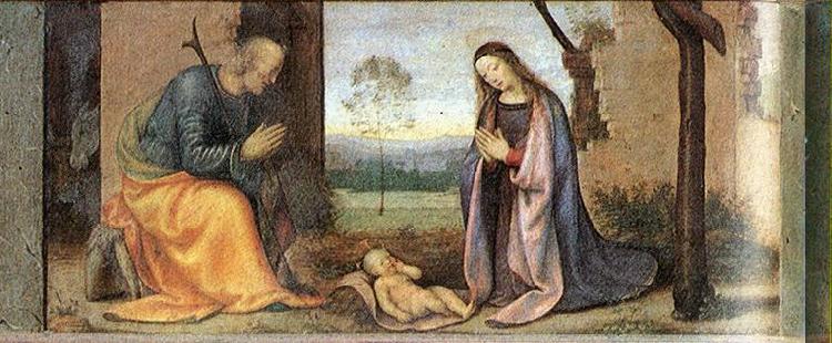 ALBERTINELLI  Mariotto Birth of Christ jj France oil painting art